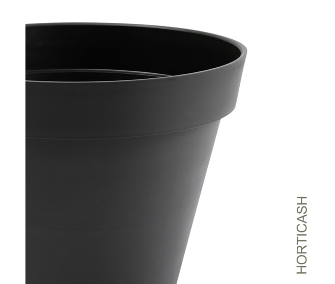 POT TOSCANE 23L D40 H32CM GRIS ANTHRACITE
