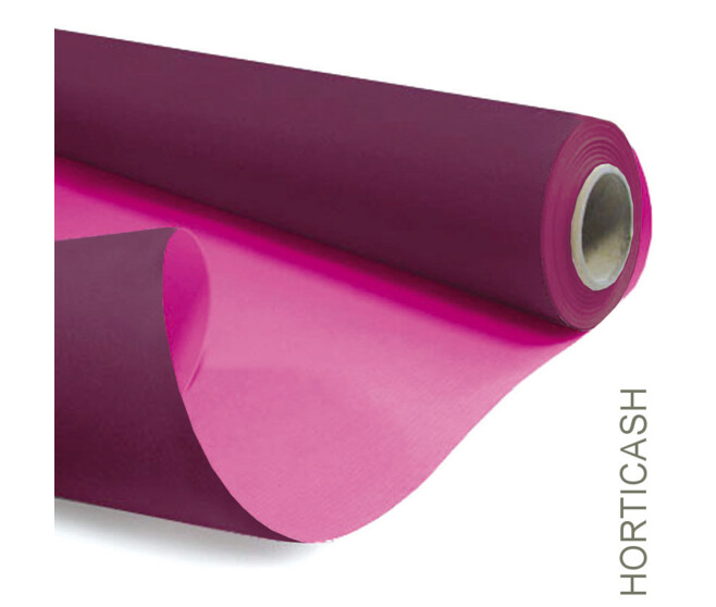 KRAFT DUO 0.80X40M AUBERGINE/FUCHSIA