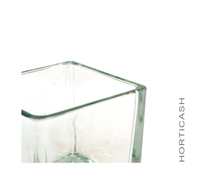 VASE CARRE 8X8 H08CM