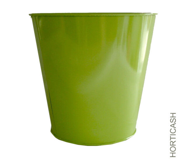 POT ZINC D20/14 H19CM VERT