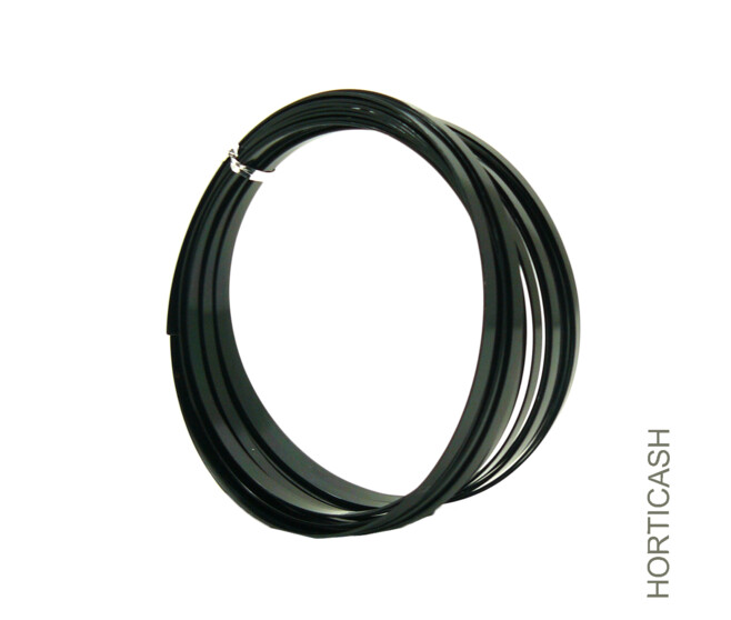 FIL ALU PLAT 10M NOIR