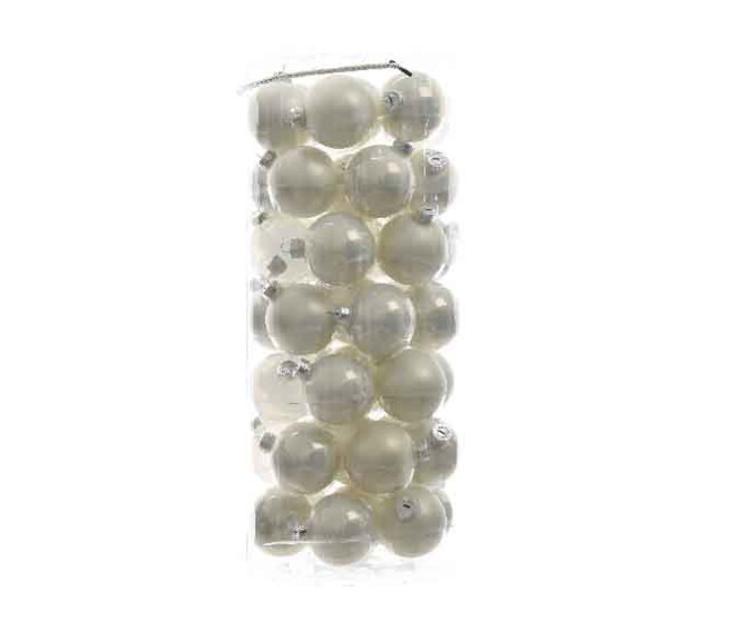BOULE MACHINE 60MM BLANC x49