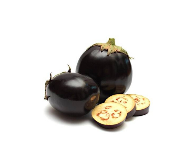 AUBERGINE GREFFEE RONDE BONICA