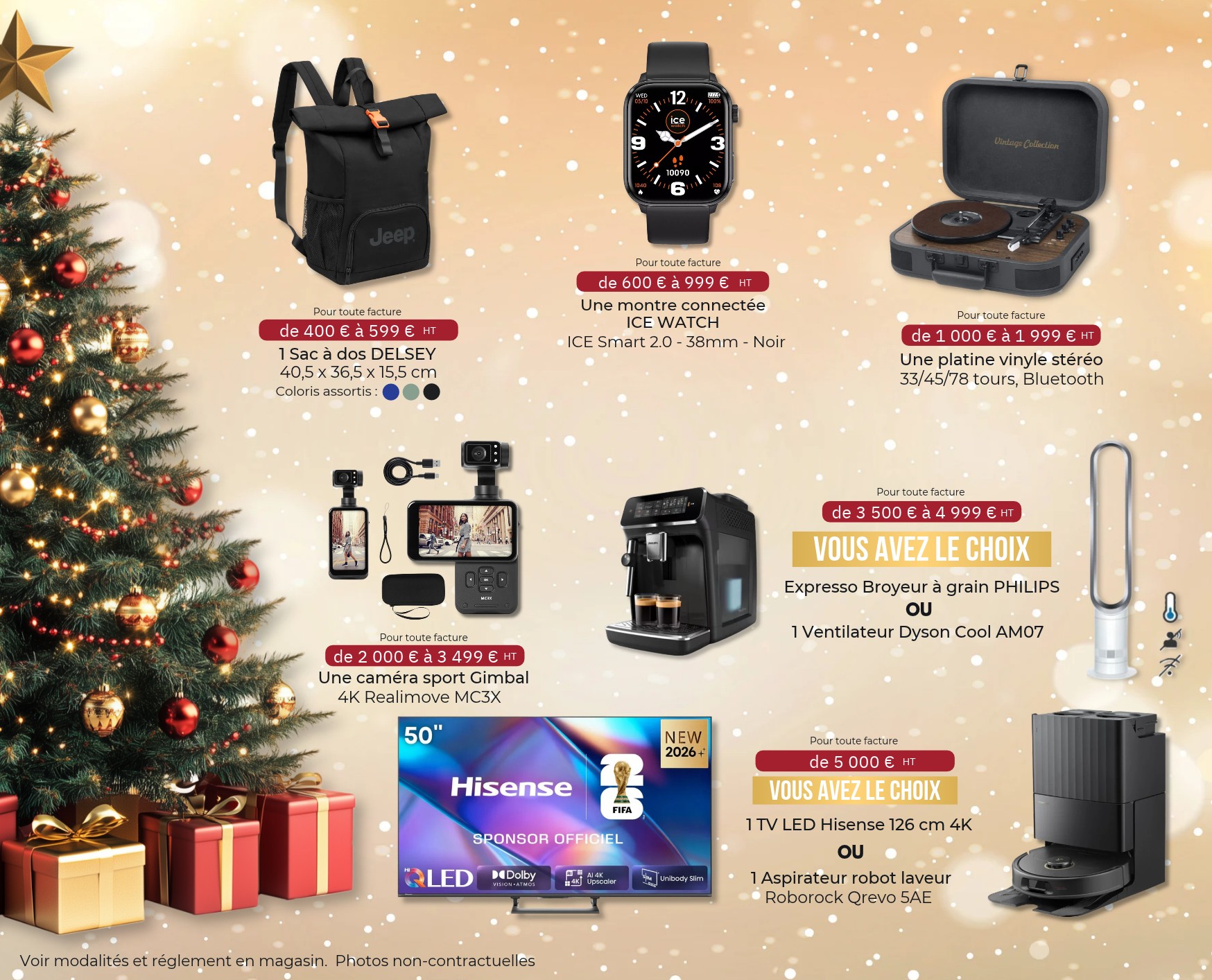 cadeaux portes ouvertes Renaud Noel 2026