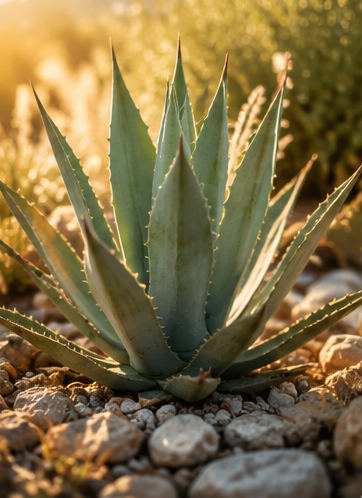 agave au jardin