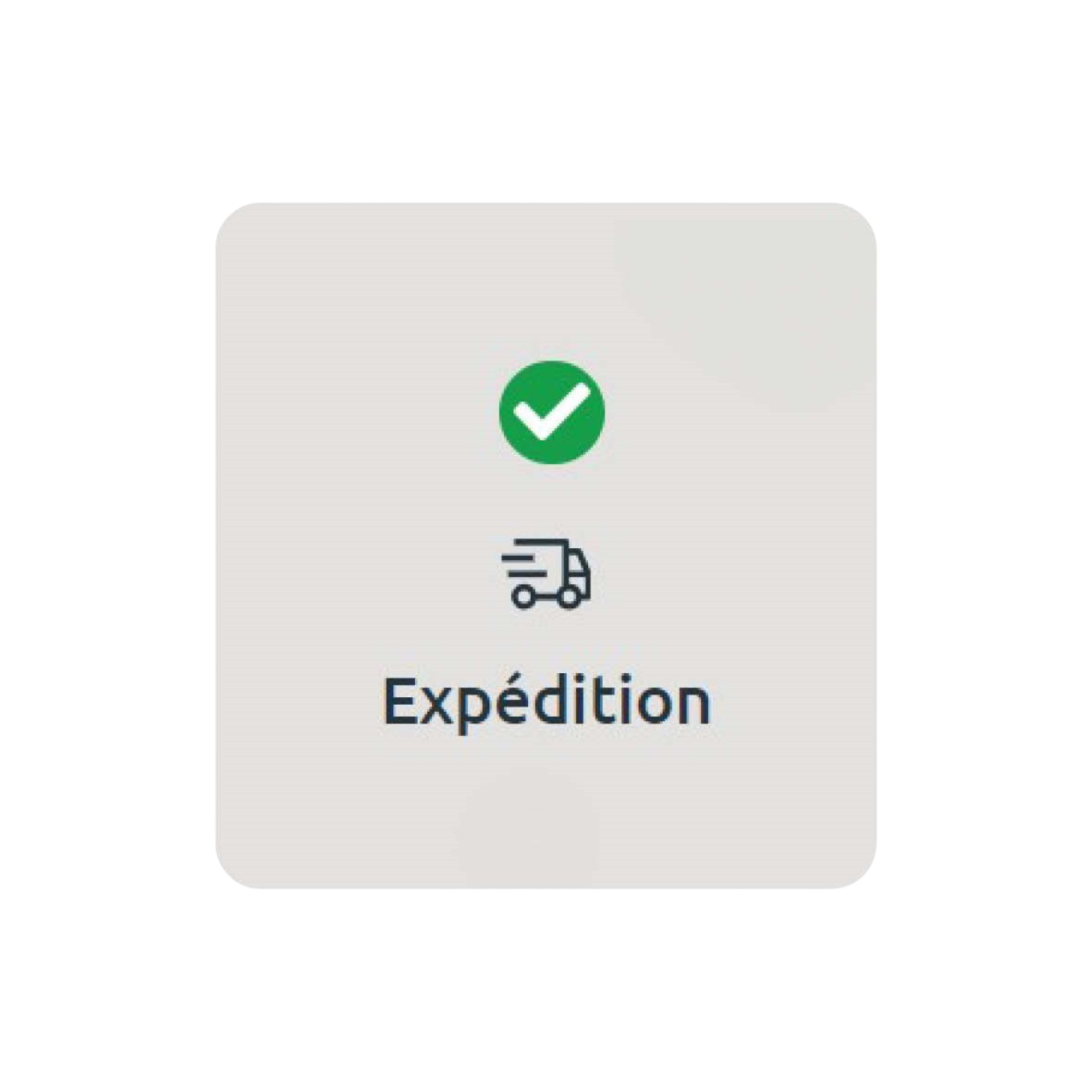 Sélection du mode Expédition