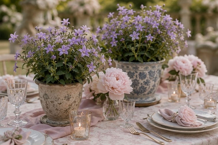 Mariage Regencycore Campanule Horticash