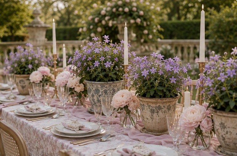 Mariage Regencycore Décor de Table Horticash