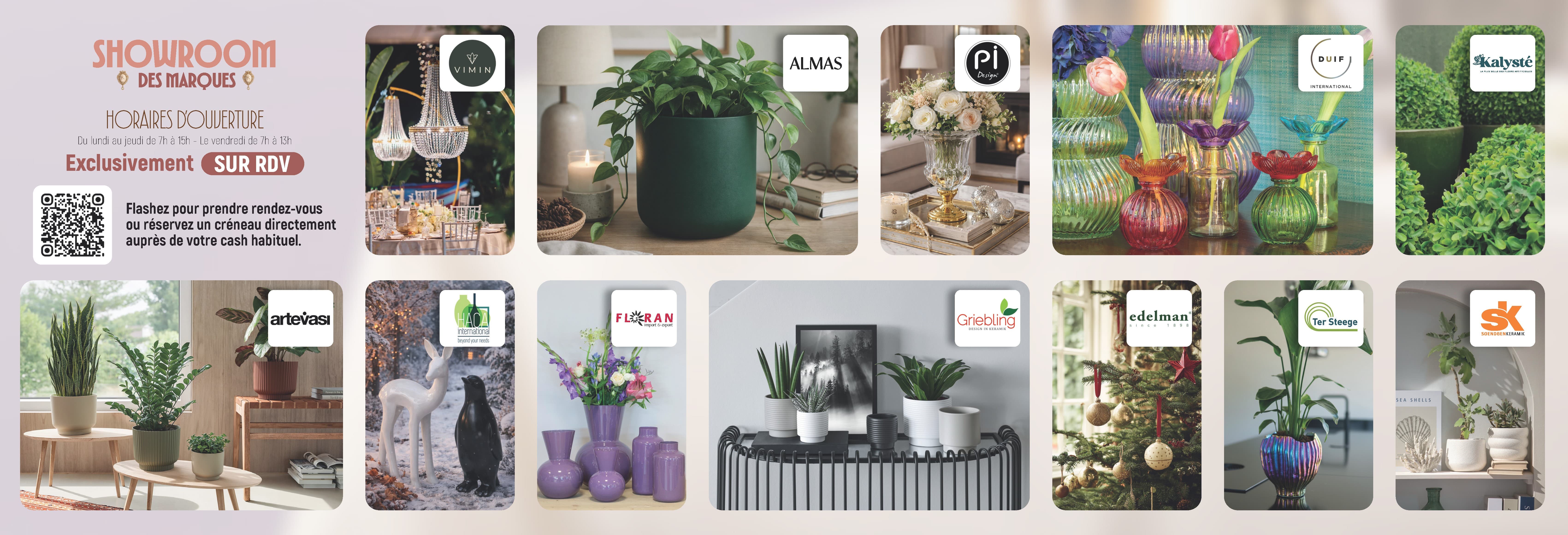 Les collections du showroom des marques 2026