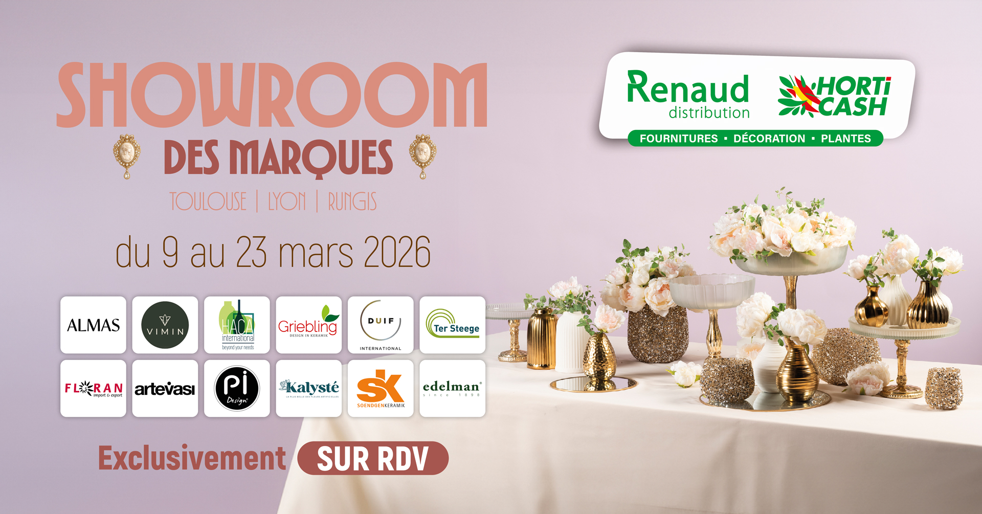 Affiche Showroom des marques 2026