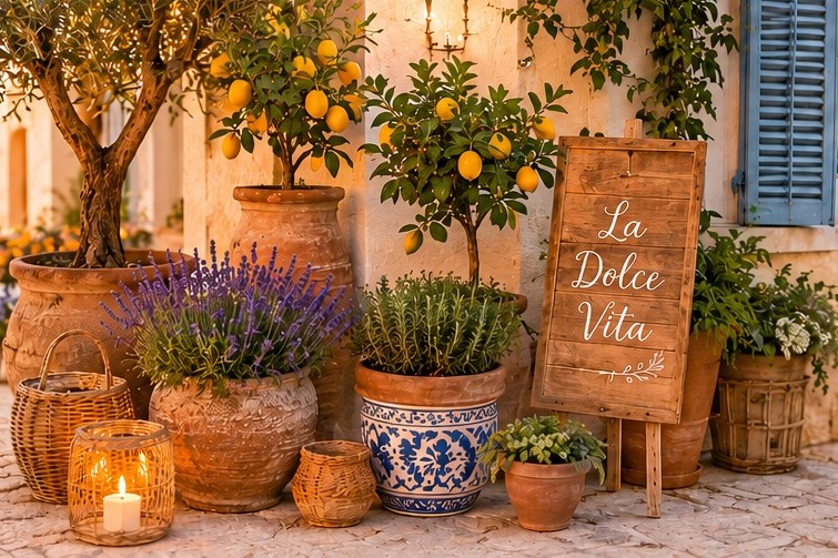 Décoration mariage Dolce Vita Horticash